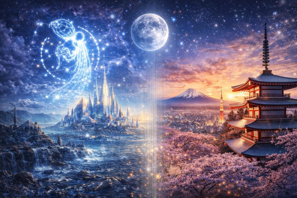 synchronicity between the Atlantis and modern Japan.アトランティスと現代日本
